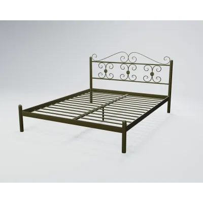 Кровать двухспальная BNB BegoniyaDesign 180x200 оливковый