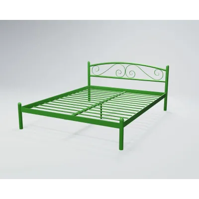 Кровать двухспальная BNB ViolaDesign 180х200 зеленый