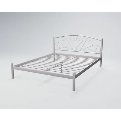 Ліжко двоспальне BNB KarissaDesign 120х200 світло-сірий