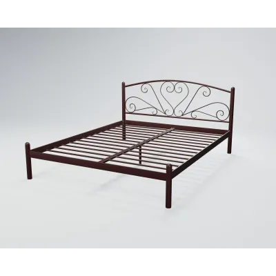 Кровать двухспальная BNB KarissaDesign 180х200 бордовый