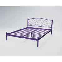 Кровать двухспальная BNB KarissaDesign 160х190 фиолетовый Кровать двухспальная BNB KarissaDesign 160х190 фиолетовый