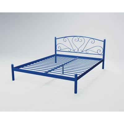 Ліжко двоспальне BNB KarissaDesign 160х190 синій