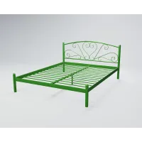 Ліжко двоспальне BNB KarissaDesign 180х200 зелений