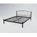 Ліжко двоспальне BNB KarissaDesign 120х190 чорний