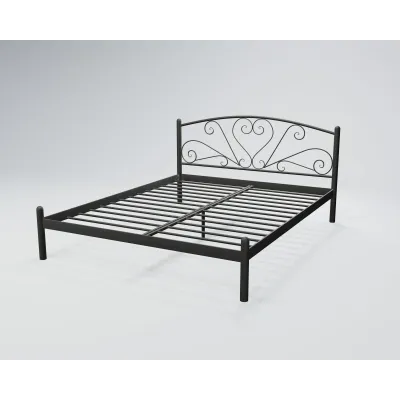 Кровать двухспальная BNB KarissaDesign 180х190 антрацит