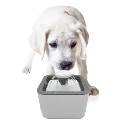 Поилка-фонтан для животных Pet Water Fountain автоматическая USB White (3_03717) Поилка-фонтан для животных Pet Water Fountain автоматическая USB White (3_03717)