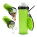 Бутылка для животных Snack-Duo для воды и корма со складной миской Green (3_03743) Бутылка для животных Snack-Duo для воды и корма со складной миской Green (3_03743)