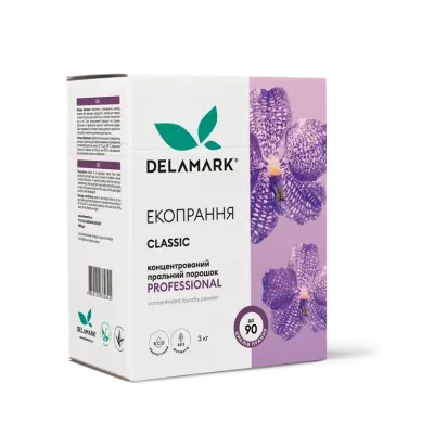 Пральний порошок DeLaMark Professional 3 кг