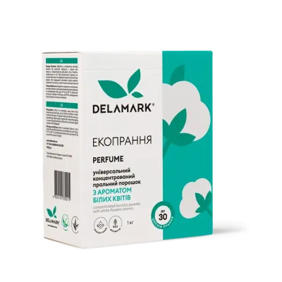 Пральний порошок DeLaMark Universal з ароматом квітів 1 кг