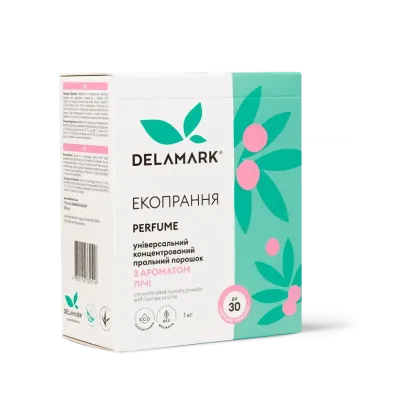 Стиральный порошок DeLaMark с ароматом личи 1 кг
