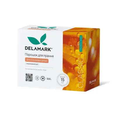 Пральний порошок DeLaMark Color 0.5 кг (4820152330055)