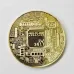 Сувенірна монета Eurs Bitcoin Золотий колір (BTC-G-2)