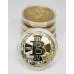 Сувенірна монета Eurs Bitcoin Золотий колір (BTC-G-2)