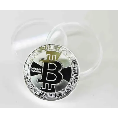 Сувенірна монета Eurs Bitcoin Срібний колір (BTC-S-2) Сувенірна монета Eurs Bitcoin Срібний колір (BTC-S-2)