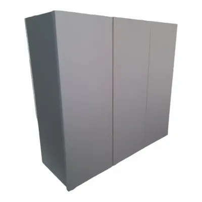 Кухонный пластиковый подвесной шкаф Mikola-M 70 см с покрытием HPL 1122 mat