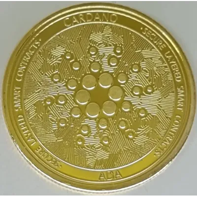 Сувенірна монета Eurs Cardano ADA Золотий колір (ADA-G-2) Сувенірна монета Eurs Cardano ADA Золотий колір (ADA-G-2)