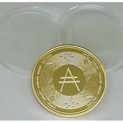 Сувенірна монета Eurs Cardano ADA Золотий колір (ADA-G-2) Сувенірна монета Eurs Cardano ADA Золотий колір (ADA-G-2)