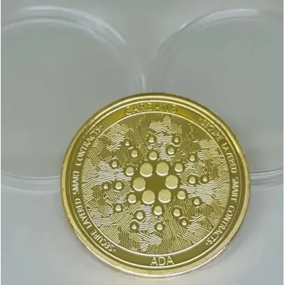 Сувенірна монета Eurs Cardano ADA Золотий колір (ADA-G-2) Сувенірна монета Eurs Cardano ADA Золотий колір (ADA-G-2)
