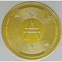 Сувенірна монета Eurs Cardano ADA Золотий колір (ADA-G-2) Сувенірна монета Eurs Cardano ADA Золотий колір (ADA-G-2)