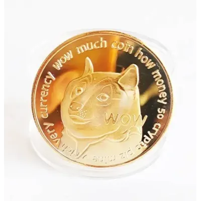 Сувенірна монета Eurs Dogecoin DOGE Золотий колір (DOGE-G) Сувенірна монета Eurs Dogecoin DOGE Золотий колір (DOGE-G)