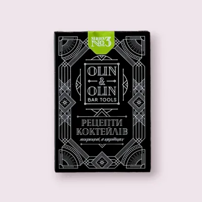 Набір карток з рецептами Olin&Olin для приготування авторських коктейлів 40 шт (Cards-86-125)