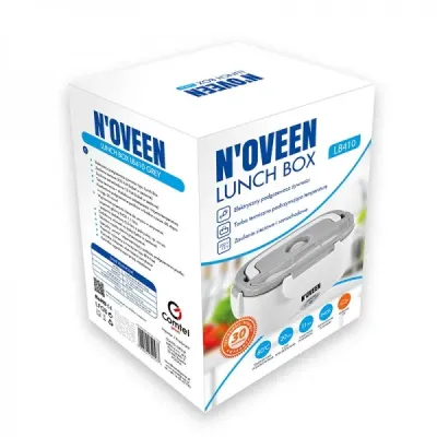Ланч-бокс с подогревом от 230В и 12В с термосумкой Noveen LB410 Gray Ланч-бокс с подогревом от 230В и 12В с термосумкой Noveen LB410 Gray