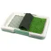 Туалет для собак з газоном Petsafe Puppy Potty Pets 47х34х6 см Білий з бірюзовим