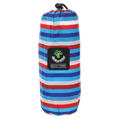 Полотенце для пляжа Raindow Beach Towel T-RST FDSO 80x160 см Голубо-красный 33508381