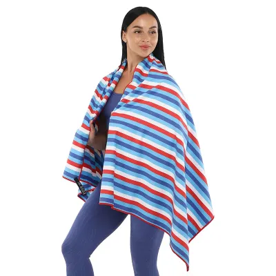 Полотенце для пляжа Raindow Beach Towel T-RST FDSO 80x160 см Голубо-красный 33508381