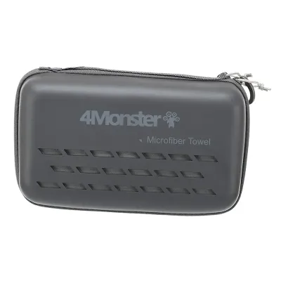 Полотенце спортивное антибактериальное Antibacterial Towel T-ECT-180 4Monster Серый 33622007