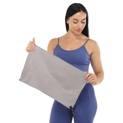 Полотенце спортивное антибактериальное Antibacterial Towel T-ECT-50 4Monster 30х50 см Серый 33622010
