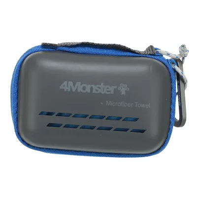 Полотенце спортивное антибактериальное Antibacterial Towel T-ECT-50 4Monster 30х50 см Синий 33622010