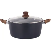 Каструля BRAVO CHEF 22 см 3.2 л Чорний BC-2101-22