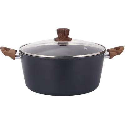 Каструля BRAVO CHEF 22 см 3.2 л Чорний BC-2101-22