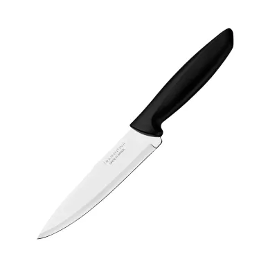 Нож Chef Tramontina PLENUS 152 мм Черный (6366764)