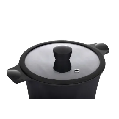 Кастрюля RINGEL Zitrone 5.8 л 24 см Black (6471576)