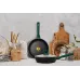 Сковорода Ringel Herbal 22 см Чорно-зелений (6806842)