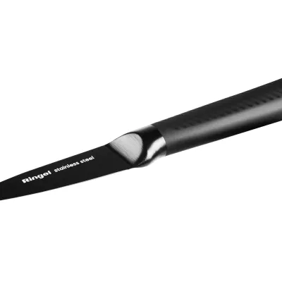 Нож для овощей RINGEL Fusion 90 мм Черный (6853991) Нож для овощей RINGEL Fusion 90 мм Черный (6853991)