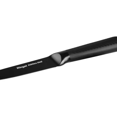 Нож универсальный RINGEL Fusion 125 мм Черный (6853992)