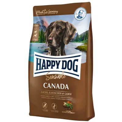 Корм для активных взрослых собак Happy Dog Sensible Canada 11 кг Корм для активных взрослых собак Happy Dog Sensible Canada 11 кг