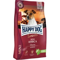Корм для собак мелких пород с чувствительным пищеварением Happy Dog Mini Africa 4 кг