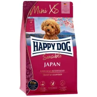 Корм для собак мелких и очень мелких пород Happy Dog мини XS Япония Цыпленок с форелью и водорослями 300 г Корм для собак мелких и очень мелких пород Happy Dog мини XS Япония Цыпленок с форелью и водорослями 300 г