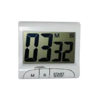 Таймер кухонний з дисплеєм Lux Electronic Timer D-016 Білий