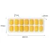 Силиконовая форма cumenss AI-814 Cube 14 Yellow для льда
