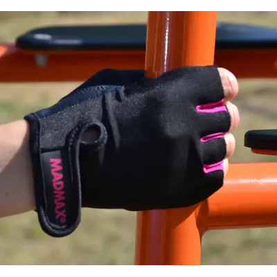 Рукавички для фітнесу MadMax MFG-251 Rainbow XS Pink Рукавички для фітнесу MadMax MFG-251 Rainbow XS Pink