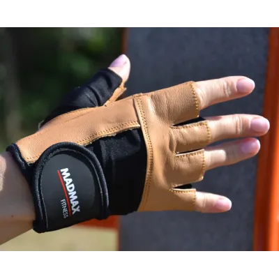 Перчатки для фитнеса MadMax MFG-444 Fitness XL Brown Перчатки для фитнеса MadMax MFG-444 Fitness XL Brown