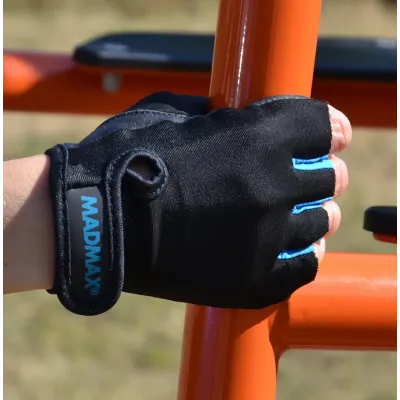Перчатки для фитнеса MadMax MFG-251 Rainbow XS Turquoise Перчатки для фитнеса MadMax MFG-251 Rainbow XS Turquoise
