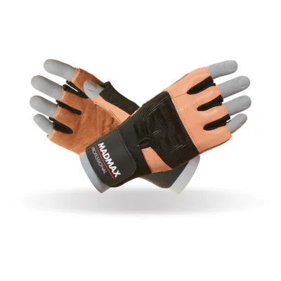 Перчатки для фитнеса MadMax MFG-269 Professional M Brown