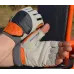 Рукавички для фітнесу MadMax MFG-850 Crazy L Grey/Orange