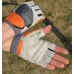Рукавички для фітнесу MadMax MFG-850 Crazy L Grey/Orange